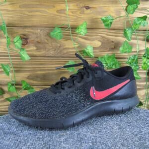 Nike Men's Flex Contact Sneaker Black Synthetic Size 7.5 Medium Gently Used 2025